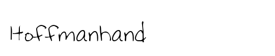 Hoffmanhand