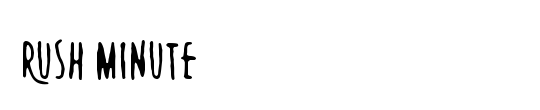 Rush Minute