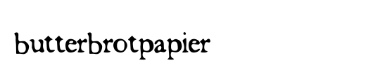 butterbrotpapier