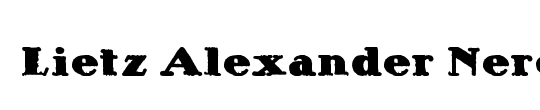 Lietz Alexander Nero