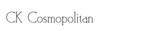 CK Cosmopolitan