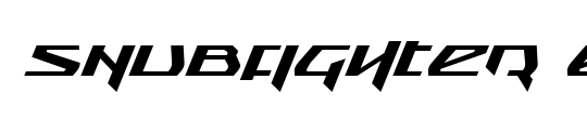 Snubfighter Expanded Italic