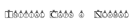 Initial Caps 4