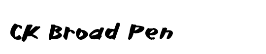 CK Broad Pen