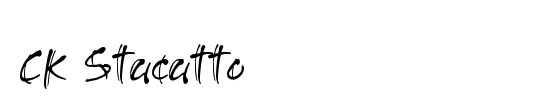 CK Stacatto