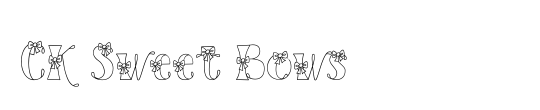 CK Sweet Bows