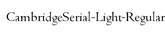 CambridgeSerial-Light