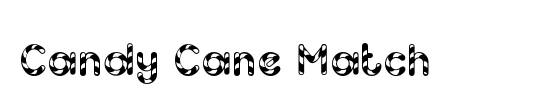Candy Cane Match