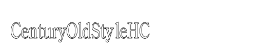 CenturyOldStyleHC