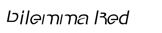 Dilemma Red