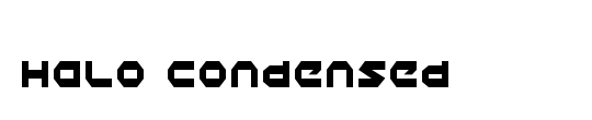 Halo Condensed