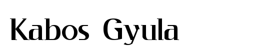 Kabos Gyula