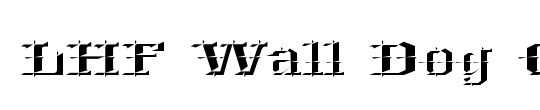 LHF Wall Dog CONVEX