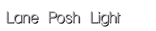 Lane Posh Light