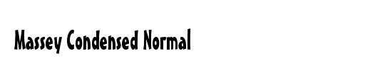 Massey Condensed