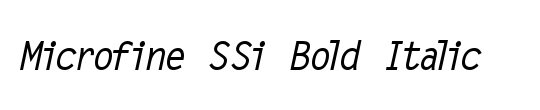 Microfine SSi