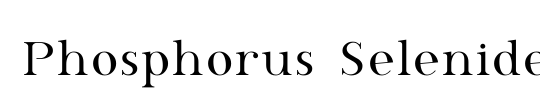 Phosphorus Selenide