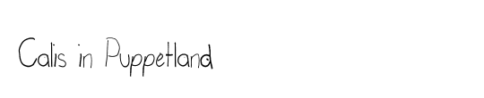 Calis in Puppetland