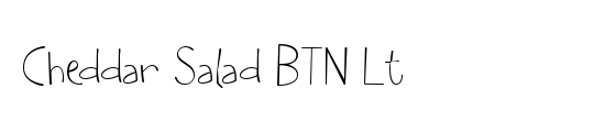 Cheddar Salad BTN Lt