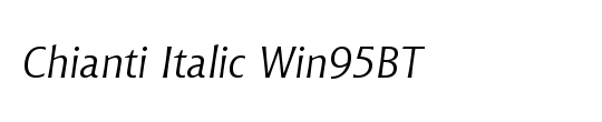 Chianti It Win95BT