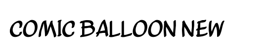 Comic Balloon New