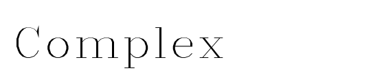 Complex