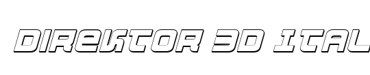 Direktor 3D Italic