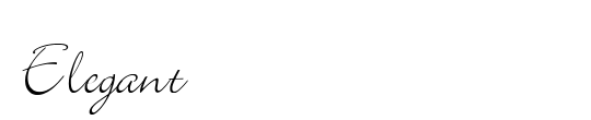 Elegant