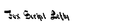 Fox Script Lefty