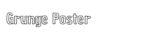 Grunge Poster