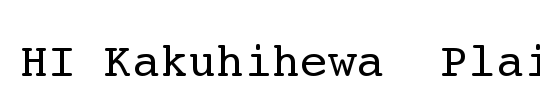 HI Kakuhihewa