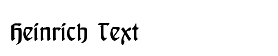 Heinrich Text