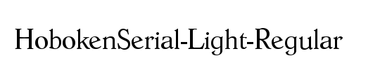 HobokenSerial-Light