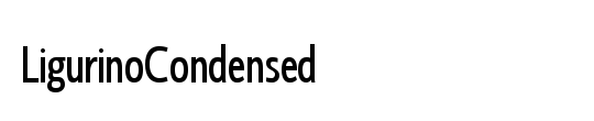 Ligurino Condensed