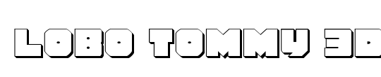 Lobo Tommy 3D