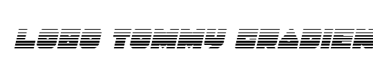 Lobo Tommy Gradient Italic