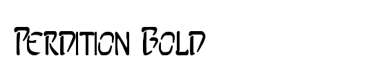 Perdition Bold