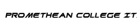 Promethean College Italic