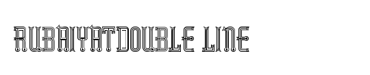 RubaiyatDouble Line