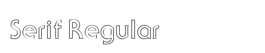Serif