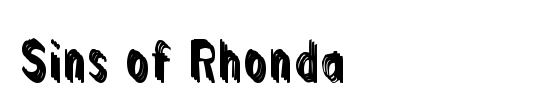 Sins of Rhonda