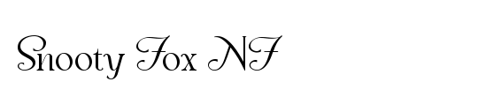 Snooty Fox NF