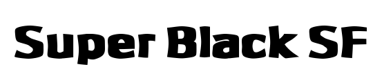 Super Black SF