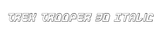 Trek Trooper 3D Italic