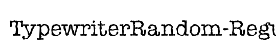 TypewriterRandom