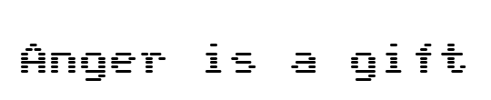 Anger is a gift