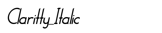 Claritty_Italic
