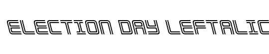 Election Day Leftalic