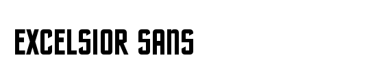 EXCELSIOR SANS