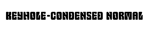 Keyhole-Condensed